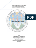 Mauro Adinio Miculax Xicay: Caracterizacion Epidemiologica de La Hipertensión Arterial