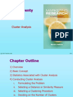 Chapter Twenty: Cluster Analysis