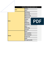 Product Basic Specs: Plantilla para Benchmarks (Nombre Del Videojuego)