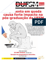 Jornal SEDUFSM agosto e setembro de 2018