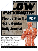 Primal Stress Training 4x7 Calendar