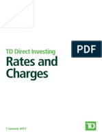 TD Share Dealing - Rates and Charges UK 