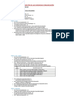 Organización de Evidencias - COM