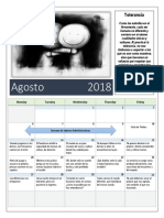 Calendario de Reflexiones Completo 2018-2019 PDF