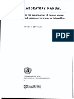 WHO-examination of Human Semen (1999) PDF