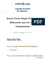For Masses: Smart Forex Magic Pvt. Ltd. Welcomes You For The Presentation