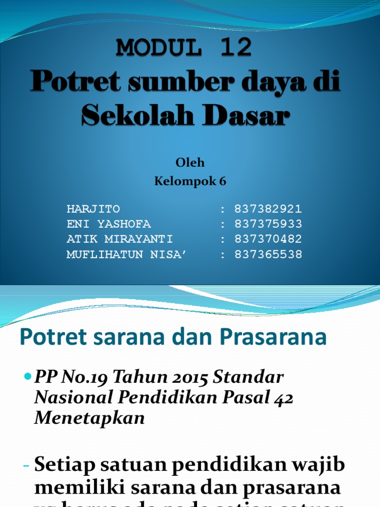 Perspektif Pendidikan Modul 12 Ut