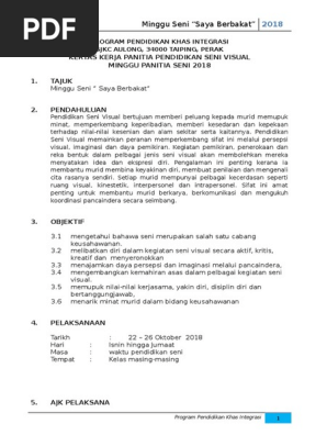 Kertas Kerja Seni Pdf