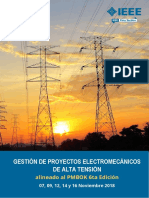 Curso GESTION DE PROYECTOS ELECTROMECANICOS PDF