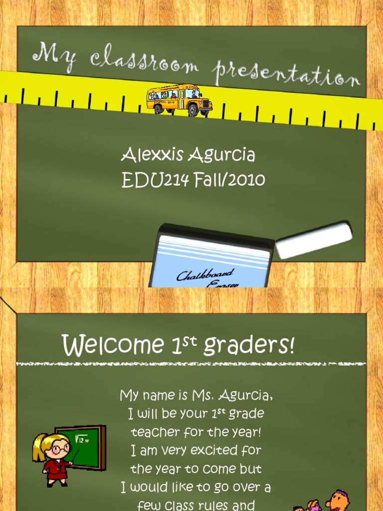 First Grade Classroom Overview | PDF | Pedagogy | Teaching
