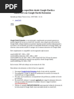Download Importar Una Superficie Desde Google Earth a AutoCAD Con Google Earth Extension by Andy Cyrrus SN39101531 doc pdf