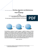 Construction Working Operation and Maintenance of Fluid Couplings PDF