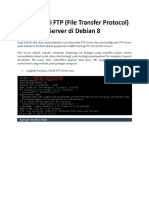 Konfigurasi FTP Server Di Debian 8