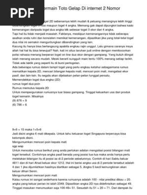 No Togel Wisconsin
, Cara Menang Bermain Toto Gelap Di Internet 2 Nomor Dengan Pintar