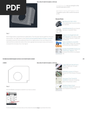 Step by Step 3D AutoCAD for Beginners _ 12CAD.com