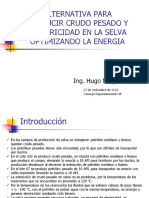 Crudo Pesado y Generación de Crudo Pesado en La Selva Peruana