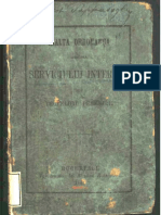 "Înalta Ordonança Asupra Serviciului Interior Alu Trupeloru Pedestre",tipografia Stephan Rassidescu, Bucuresci, 1862