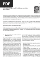 Download Informationskompetenz 20 und das Verschwinden des Nutzers by thapke SN39102999 doc pdf