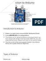 Introduction To Arduino