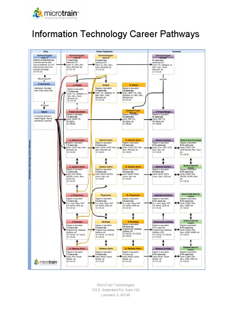 MicroTrain Career Pathways | PDF | System Administrator | Programmer
