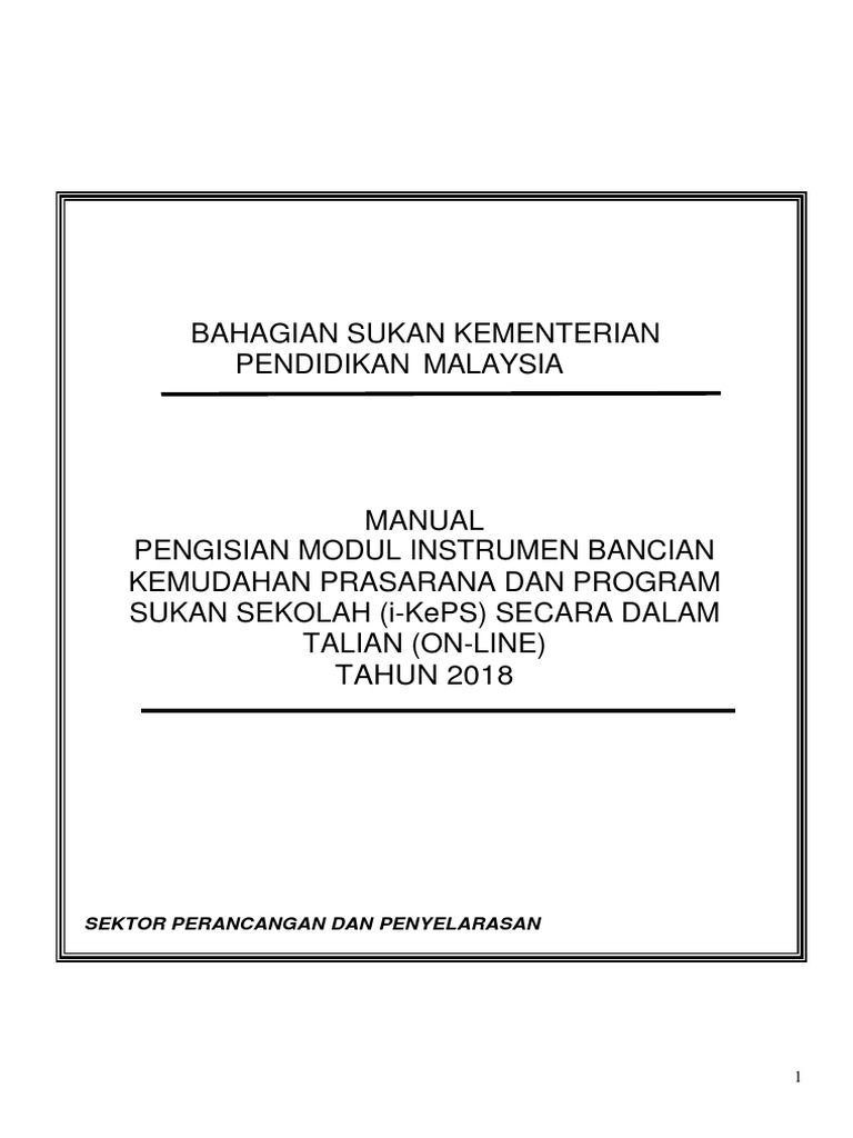 Manual I Keps 2018 2019 Pdf