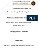 Acciones Previas Ideas 2018 MAF