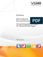 VGB-B 106D1 VGB-Richtlinie KKS Kraftwerk-Kennzeichensystem Anwendungserläuterungen für Wasserkraftanlagen