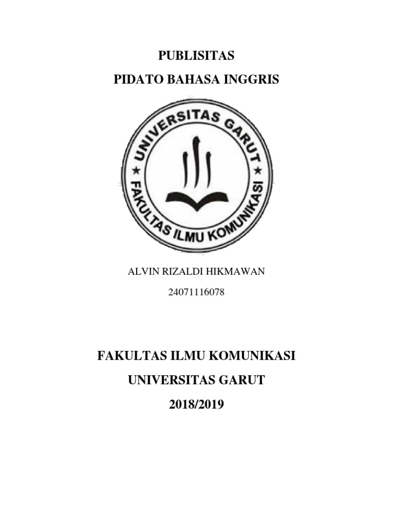 Pidato Ilmu tentang Festival Kopi | PDF