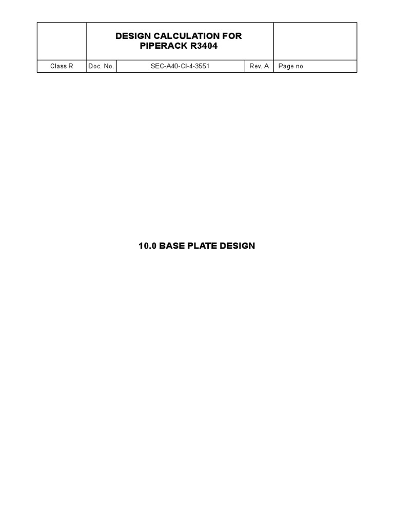 Base Plate and Anchor Bolt Design Calculations | PDF | Microsoft Excel ...