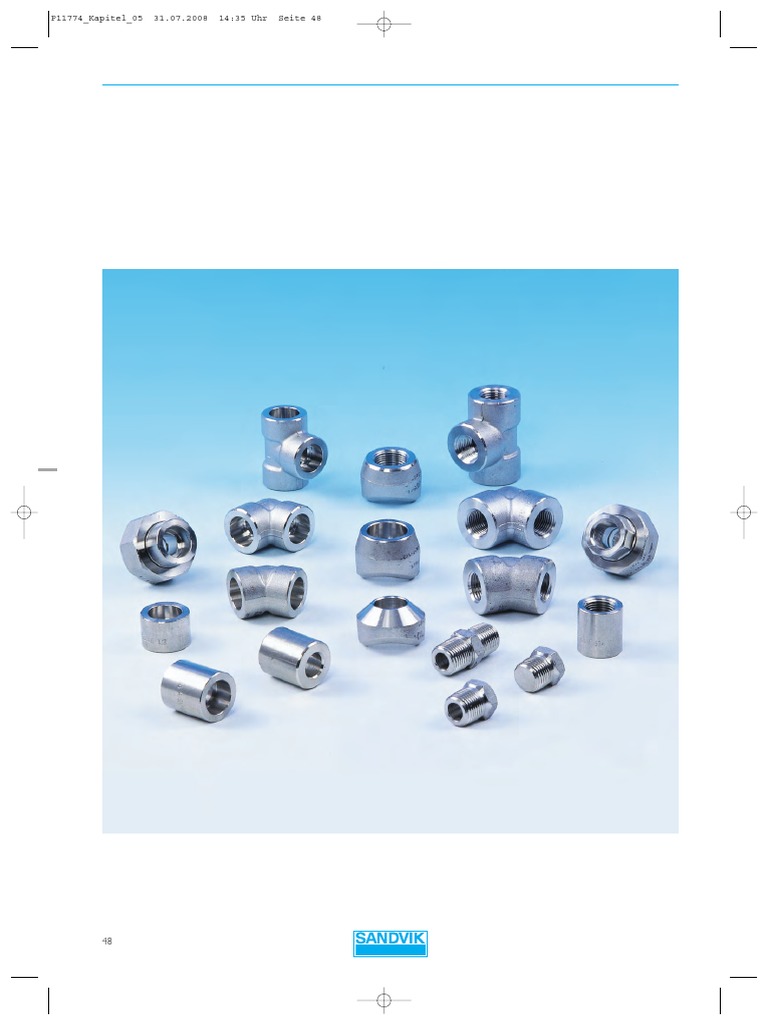 2008 - 5 - ANSI Forged Fittings | PDF | Building Engineering | Chemical ...