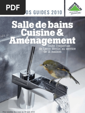 GG SDB Cuisine 2010, PDF, Douche