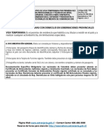 Requisitos Visa Temporaria Primera Profesionales o Técnicos GOB