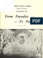 From Paradise Paradise: Senior Division Third Quarter 1972