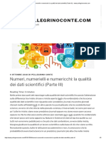 Numeri, Numerielli e Numericchi_ La Qualità Dei Dati Scientifici (Parte III) - Www.pellegrinoconte.com