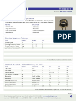 Photodiode: Peak Sensitivity Wavelength: 940nm