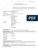 Nevskaya Palitra Safety Data Sheet