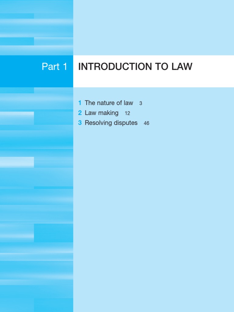 Understanding the Nature of Law | PDF | Equity (Law) | Crime & Violence