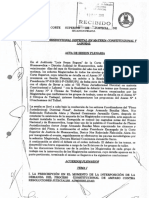 Conclusiones Plenos Constitucional y Laboral Huancavelica PDF