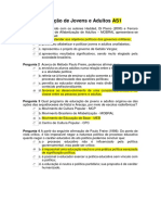 Educação de Jovens e Adultos AS1