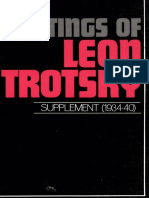 Writings of Leon Trotsky Supplement 1934-40