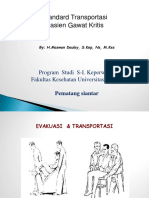 Evakuasi Transportasi Dan Cara Pemindahan Pasien Dalam p3k