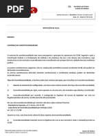 Resumo - Direito Constitucional - Aula 04 - Aplicabilidade Das Normas - Cópia