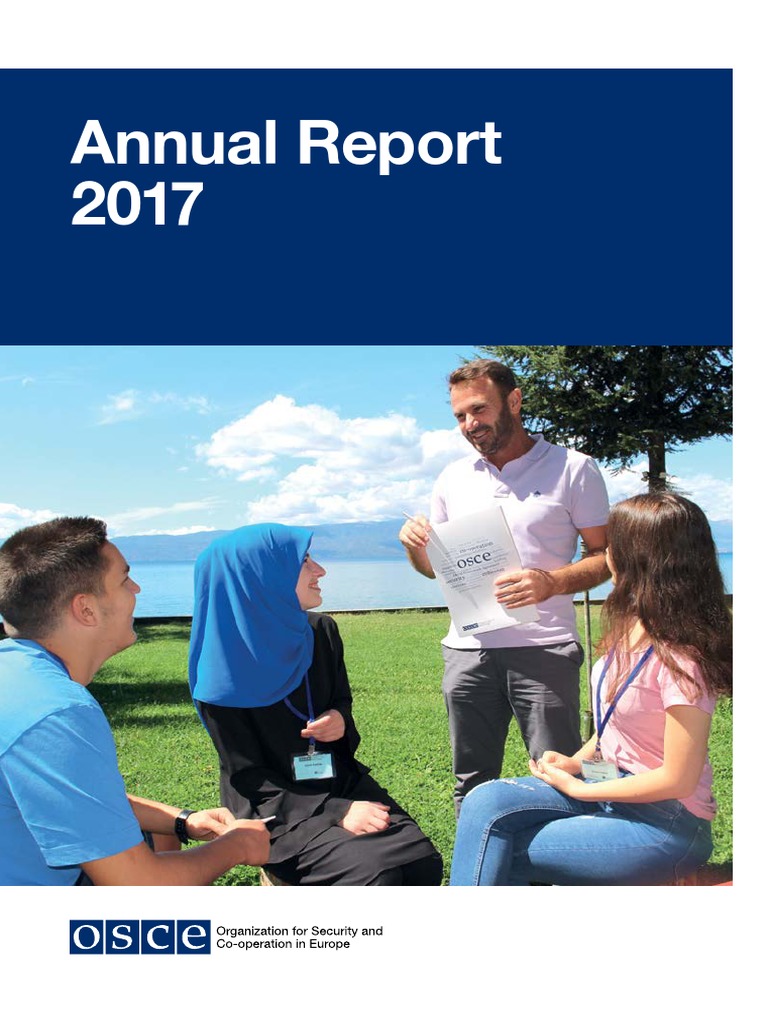 OSCE Annual Report 2017 | PDF | Organization For Security And Co ...