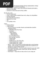 Software Development