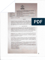 Sentencia de la Procuraduría sobre denuncia de manipulación de testigos