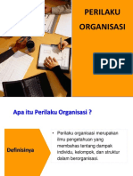 Perilaku Organisasi