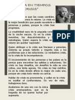 La Minería en Tiempos de Crisis