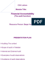 Audit and Accountability
