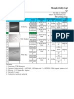 INLITY Price List of PNX3 Slim Panel Light, 2018