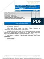 Direito Tributário: Crédito Tributário e Lançamento